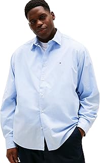 Men's Long Sleeve Poplin Button-Down Shirt
