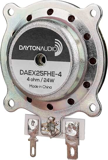 High Efficiency 25mm Exciter, 24W, 4 Ohm