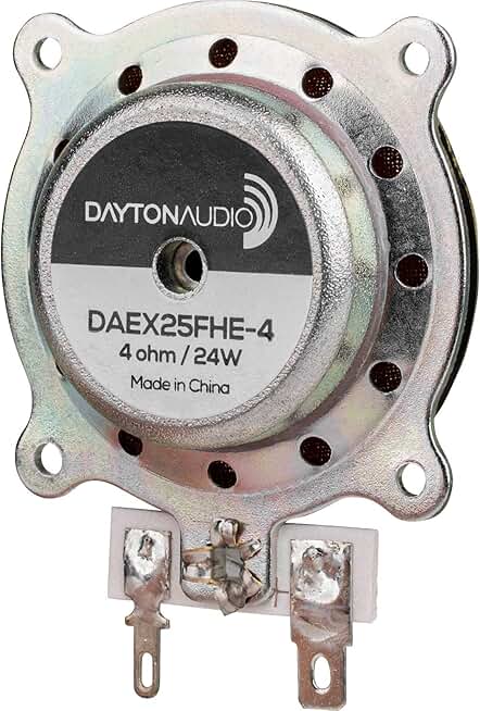 High Efficiency 25mm Exciter, 24W, 4 Ohm