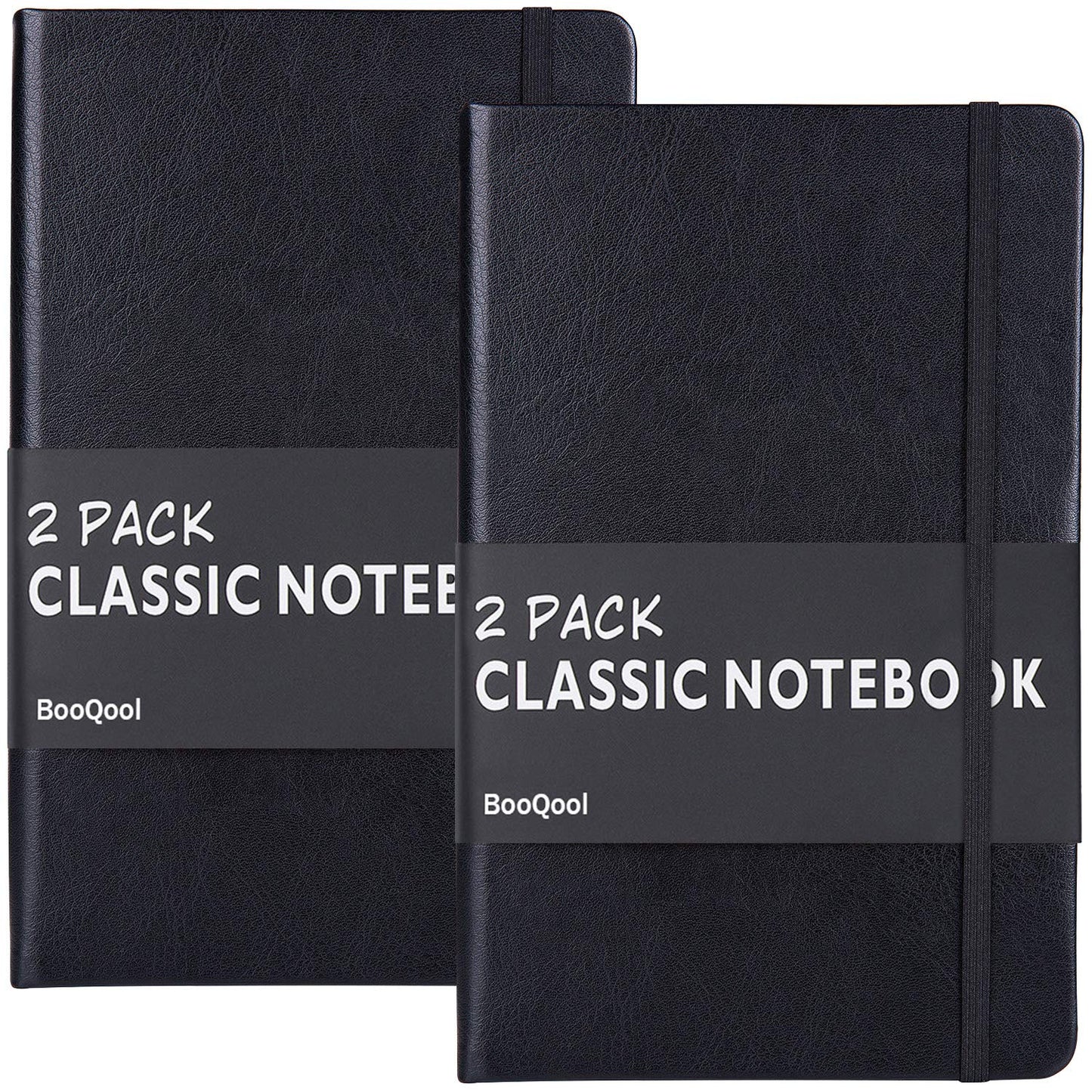 Two Classic Ruled Notebooks with Hard Cover