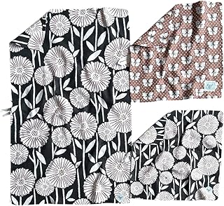 Double-Sided Waffle Weave Microfiber Dish Towel and Cloths Set