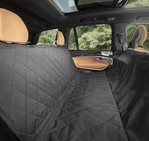 Premium Waterproof Rear Car Seat Protector for Pets