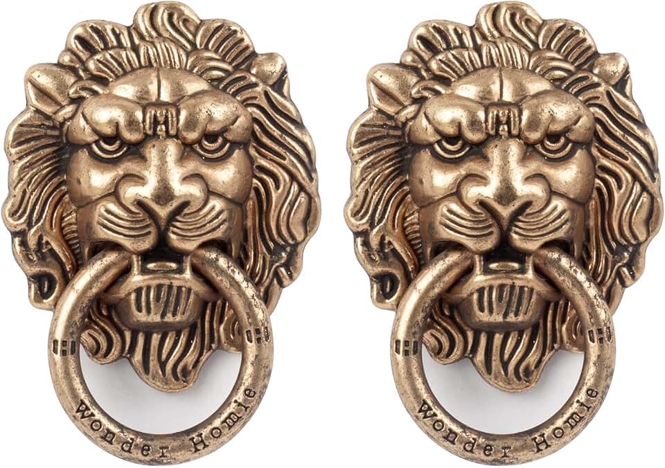Two Black and Gold Metal Phone Ring Holders