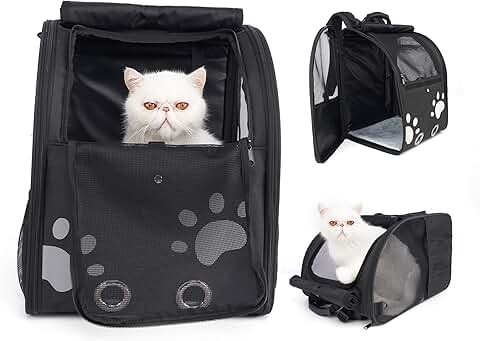 Pet Backpack Carrier for Small Dogs and Cats