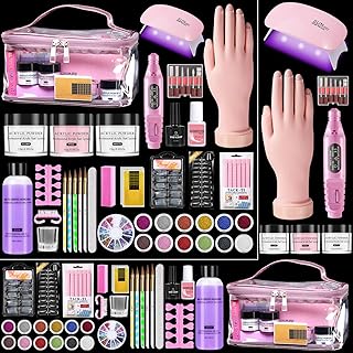 Beginner Nail Kit with Practice Hand and Tools
