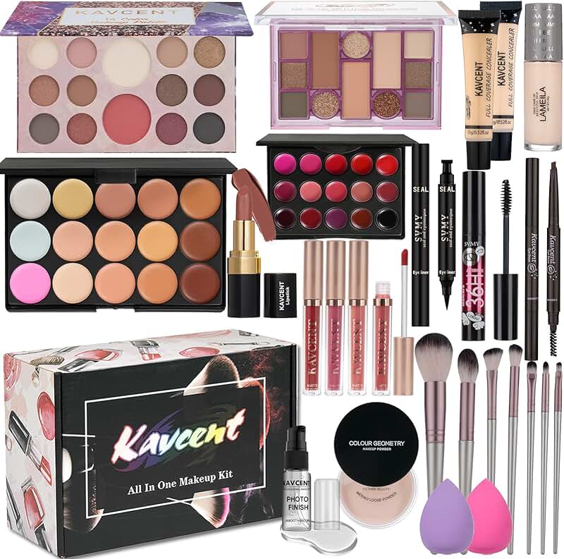 Full Makeup Kit for Teen Girls and Women