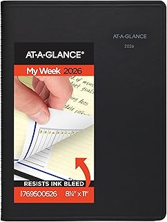 Large 2026 Weekly and Monthly Appointment Book