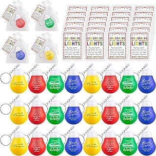 24 Christmas Appreciation Gift Sets with Stress Balls and Cards
