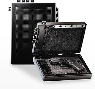 Tactical Handgun Storage Lock Box, 2 Pack