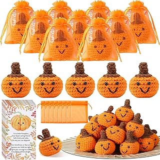 30 Fall Pumpkin Gift Sets with Cards and Bags