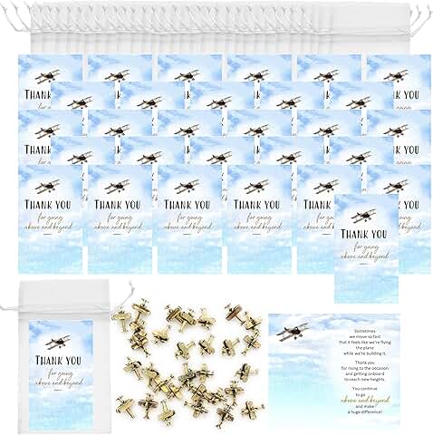 30 Mini Greeting Cards and Keepsakes for Employee Appreciation