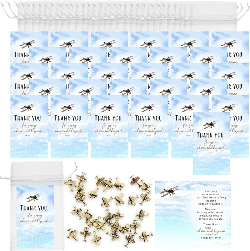 30 Mini Greeting Cards and Keepsakes for Employee Appreciation