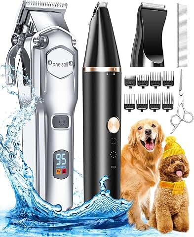 Dog Grooming Kit for Thick Hair and Coats