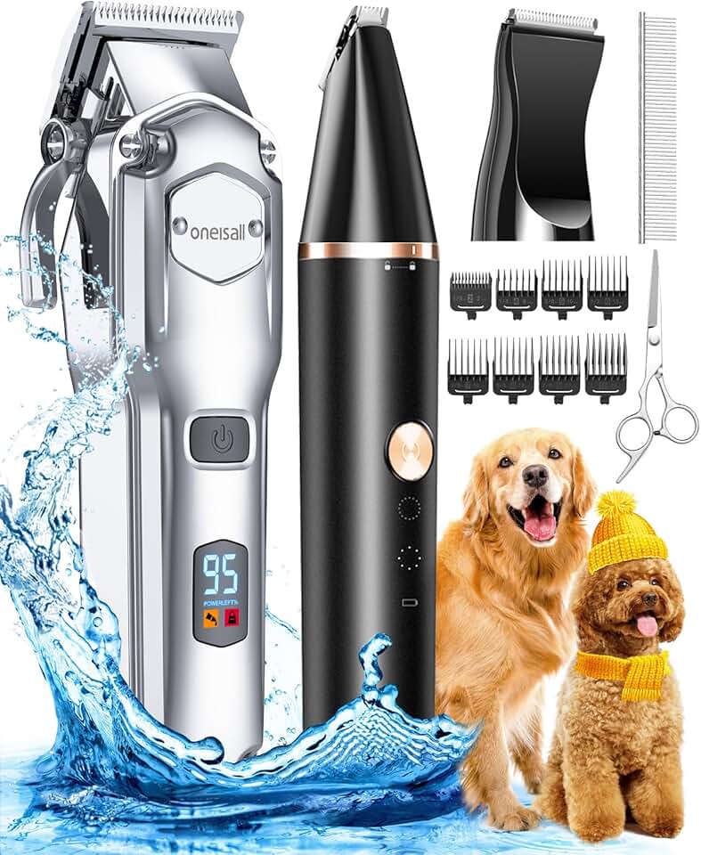 Dog Grooming Kit for Thick Hair and Coats