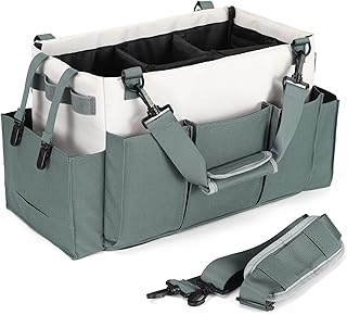 Large Wearable Cleaning Caddy with Multiple Compartments