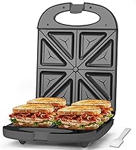 Electric Sandwich Maker with Indicator Light