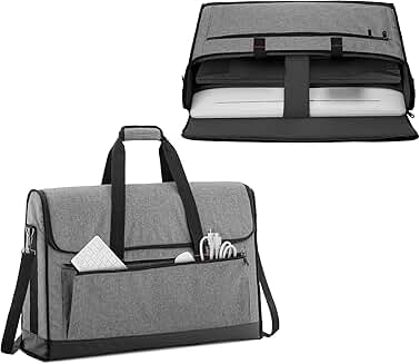 24-Inch Monitor Travel Bag with Padded Compartments