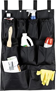 Sturdy Metal & Polyester Housekeeping Cart Organizer