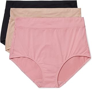 Women's breathable moisture-wicking microfiber briefs