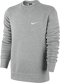 Men's Black and White Crew Sweatshirt