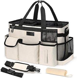 Large Cleaning Caddy with Handle for Supplies