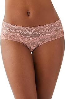 Women's Lace Kiss Hipster Panty with Moderate Coverage