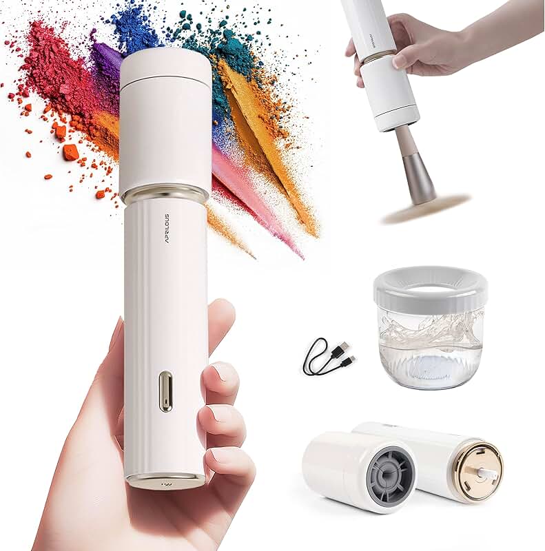 Electric Makeup Brush Cleaner and Dryer Machine