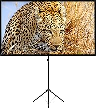 Portable 80-Inch Outdoor Movie Screen with Stand