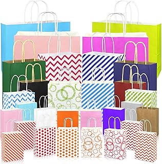 30 Assorted Gift Bags for Weddings and Holidays