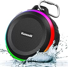 Wireless Waterproof Shower Speaker with Lights and Clear Sound