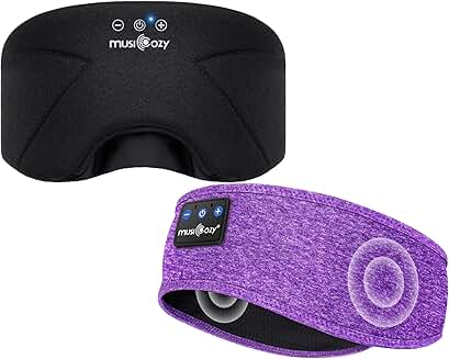 Wireless Sleep Headphones with Eye Mask and 14H Playtime