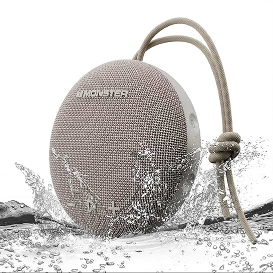 Waterproof Bluetooth Shower Speaker with Loud Sound