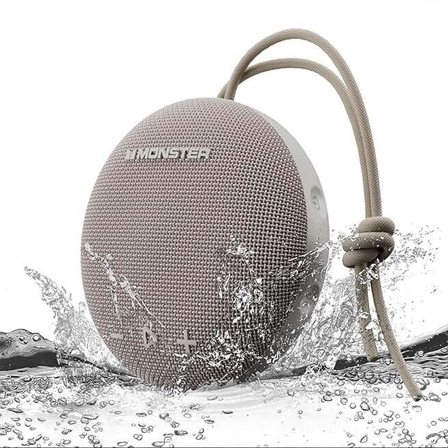 Waterproof Bluetooth Shower Speaker with Loud Sound