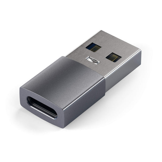 Type-A to Type-C Adapter Converter in Space Gray