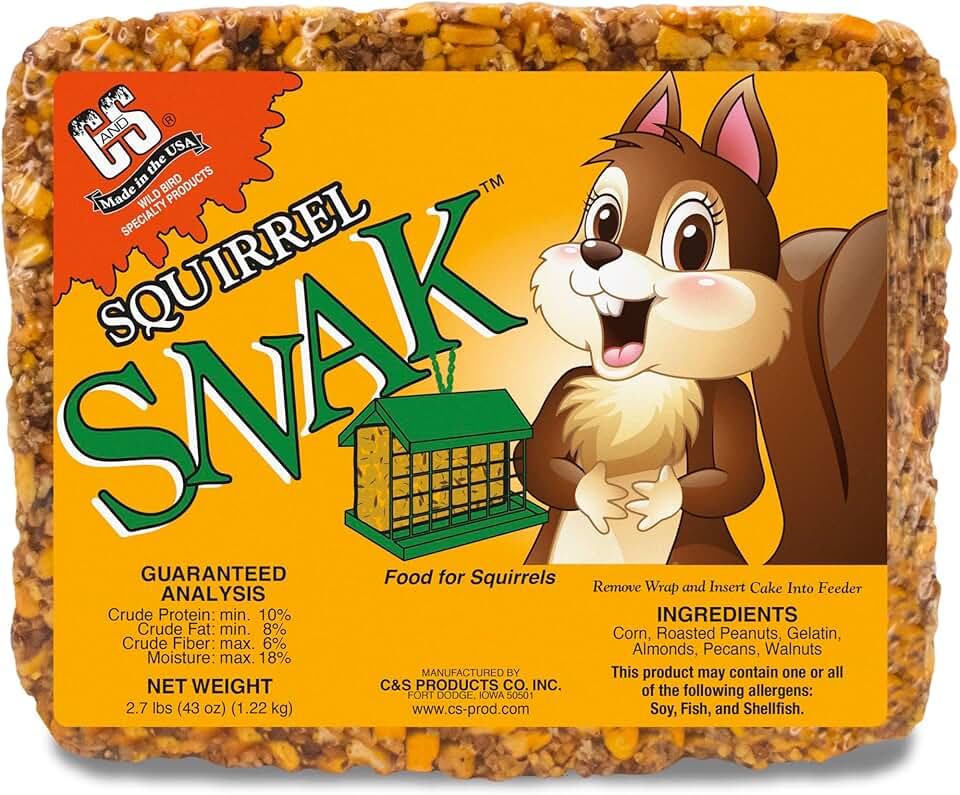 Six-Pack Squirrel Snacks