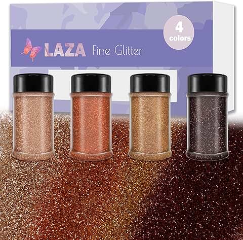 Ultra Fine Autumn Glitter Powder in Four Colors