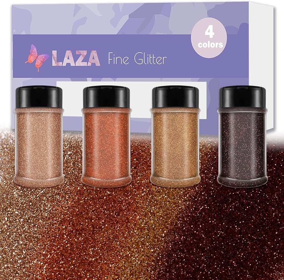 Ultra Fine Autumn Glitter Powder in Four Colors