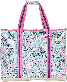 Large Heavy Duty Collapsible Utility Tote with Zip Lid