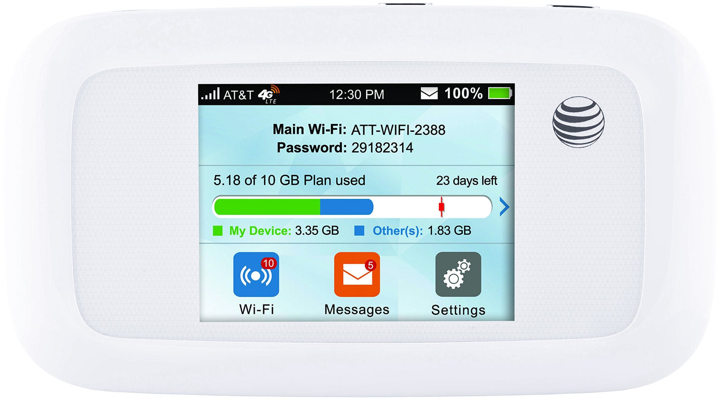 Velocity | Mobile Wifi Hotspot 4G LTE Router MF923 | Up to 150Mbps Download Speed | WiFi Connect Up to 10 Devices | Create A WLAN Anywhere | GSM Unlocked - White