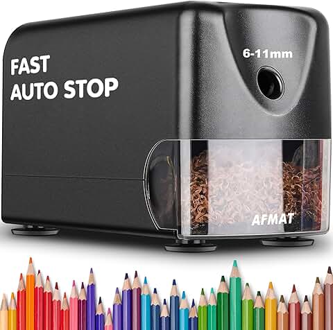 Heavy Duty Electric Pencil Sharpener for Classroom Use