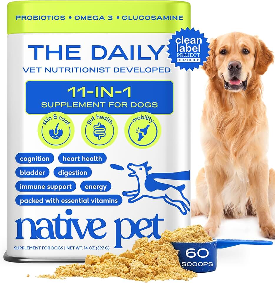 Dog Vitamin Powder for Gut, Mobility & Health