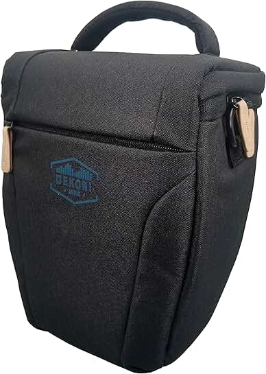 Headphone Carrying Case for Travel, Black