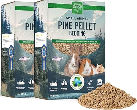 Pine Pellet Bedding for Small Pets, 40lb