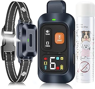 Citronella Dog Training Collar with Remote and Spray