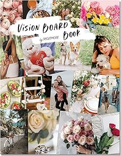 Vision Board Book with 1200+ Pictures and Quotes