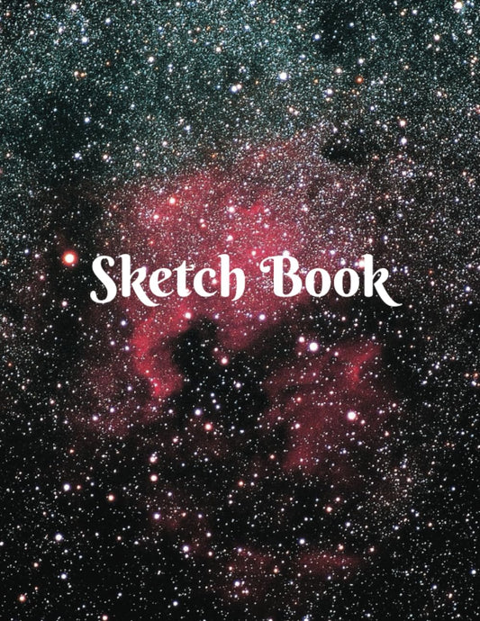 Sketch Book 8.5" x 11" 110 Pages Unlined Soft Cover