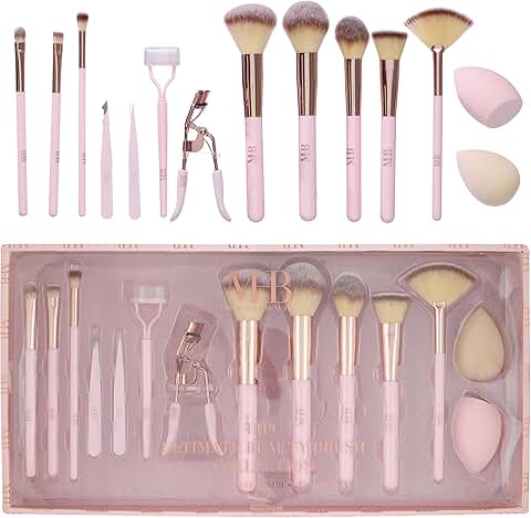 14-Piece Beauty Brush and Makeup Tool Set
