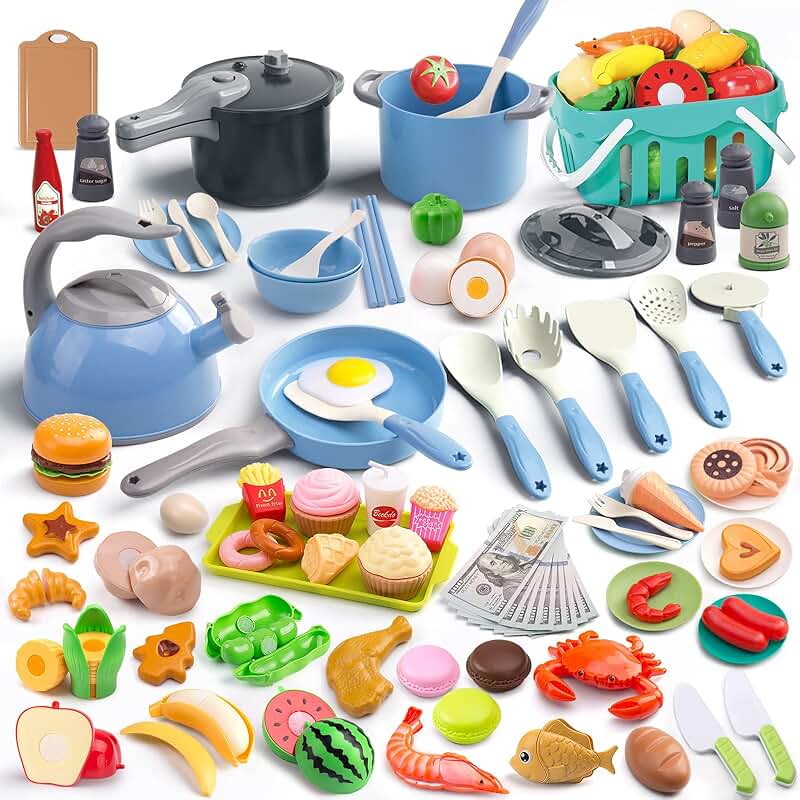 Cyan Kitchen Utensils Set for Nonstick Cookware