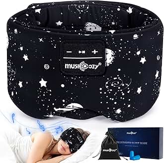 Wireless Sleep Headphones with Adjustable Headband for All Night Sleep