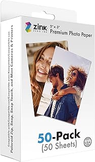 2x3 Inch Premium Instant Photo Paper, 50 Sheets